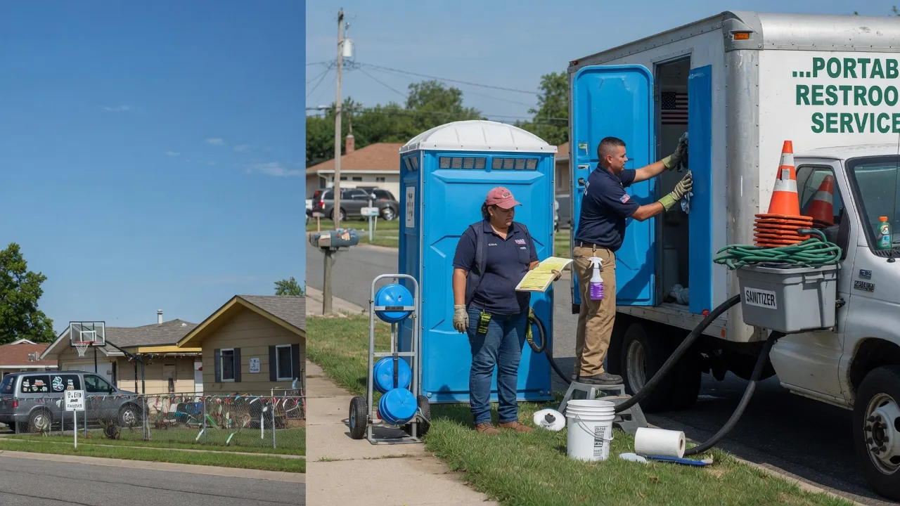 Portable Toilet Rental in West College Corner, IN near me